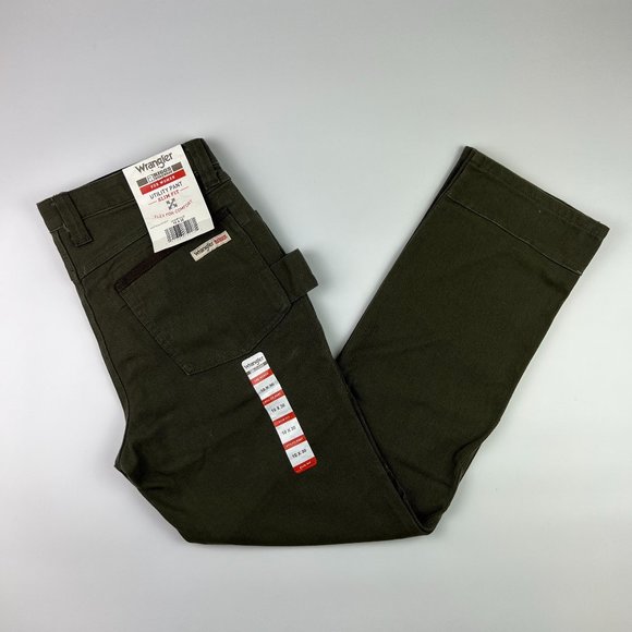 Wrangler Pants - Wrangler Riggs Workwear Womens Pants Size 10 x 30 Carpenter Work Pants Stretch